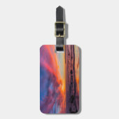 Sunset over de Stille Oceaan van Coronado 2 Bagagelabel (Voorkant verticaal)