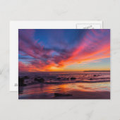 Sunset over de Stille Oceaan van Coronado 2 Briefkaart (Voorkant / Achterkant)