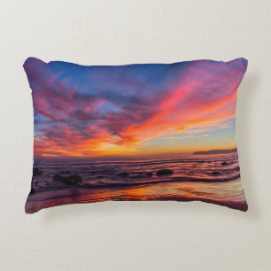 Sunset over de Stille Oceaan van Coronado 2 Decoratief Kussen