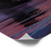 Sunset over de Stille Oceaan van Coronado 2 Poster (Hoek)