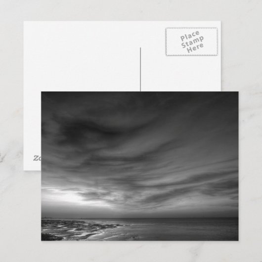 Sunset over de Zuidoost-Engeland Briefkaart (Voorkant / Achterkant)