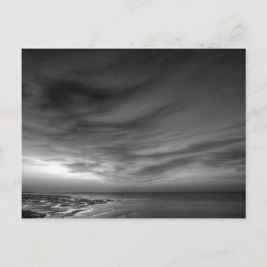 Sunset over de Zuidoost-Engeland Briefkaart (Voorkant)