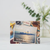 Sunset Over Dubai – City of Wonders Briefkaart (Staand voorkant)