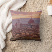 Sunset over Florence, Italië Kussen (Deken)
