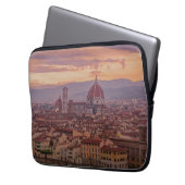Sunset over Florence, Italië Laptop Sleeve (Voorkant Links)