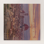 Sunset over Florence, Italië Legpuzzel (Horizontaal)