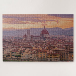 Sunset over Florence, Italië Legpuzzel