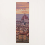 Sunset over Florence, Italië Yogamat (Achterkant)