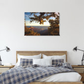 Sunset over Grand Canyon Canvas Afdruk (Insitu (Slaapkamer))