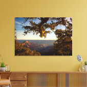 Sunset over Grand Canyon Canvas Afdruk (Insitu (Woonkamer))