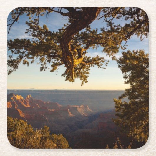 Sunset over Grand Canyon Kartonnen Onderzetters (Voorkant)