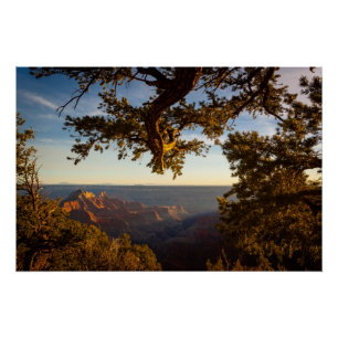 Sunset over Grand Canyon Poster
