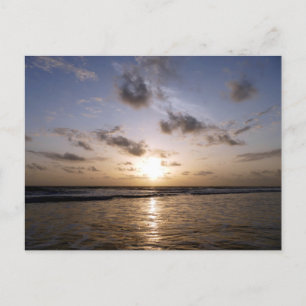 Sunset over het Arabisch Zee Briefkaart