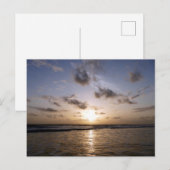 Sunset over het Arabisch Zee Briefkaart (Voorkant / Achterkant)