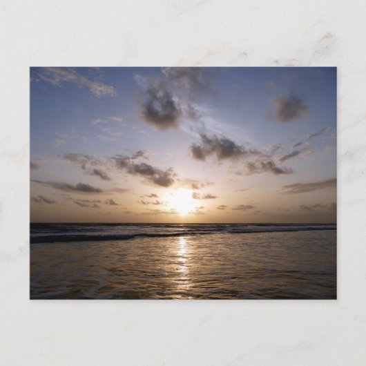 Sunset over het Arabisch Zee Briefkaart (Voorkant)