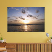 Sunset over het Arabisch Zee Canvas Afdruk (Insitu (Woonkamer))