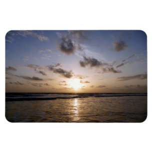 Sunset over het Arabisch Zee Magneet