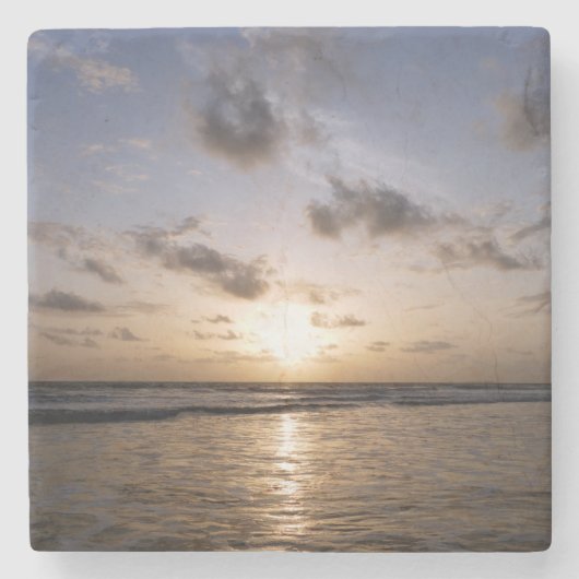 Sunset over het Arabisch Zee Stenen Onderzetter (Voorkant)