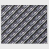 Sunset over het meer cadeaupapier (Vlak)