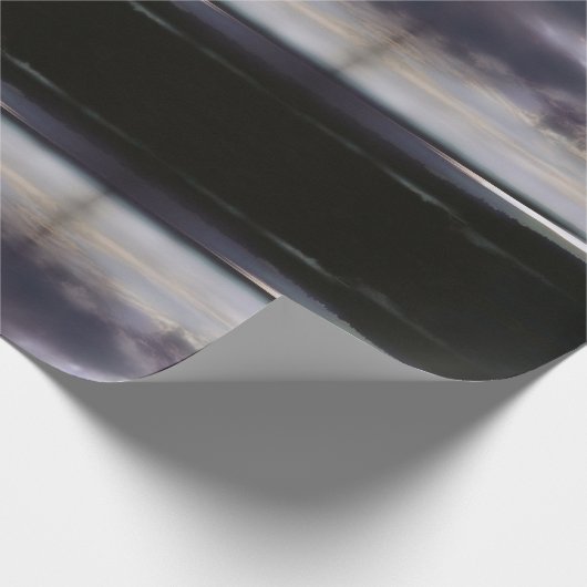 Sunset over het meer cadeaupapier (Hoek)