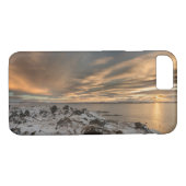 Sunset over het meer van Myvatn, IJsland Case-Mate iPhone Case (Achterkant (Horizontaal))