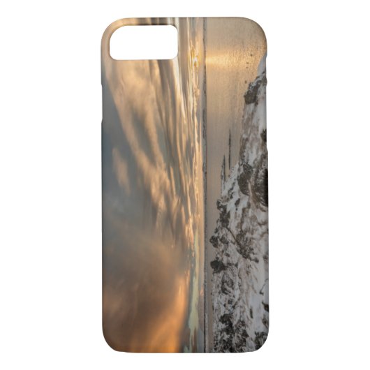 Sunset over het meer van Myvatn, IJsland Case-Mate iPhone Case (Achterkant)