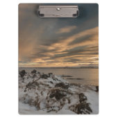 Sunset over het meer van Myvatn, IJsland Klembord (Voorkant)