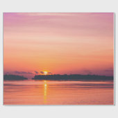 SUNSET OVER HORIZON CADEAUPAPIER (Vlak)
