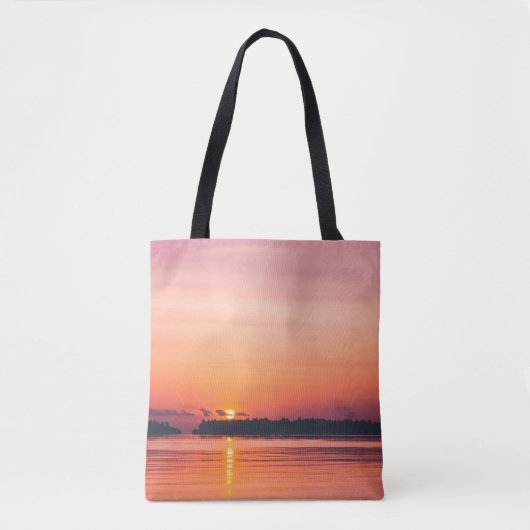 SUNSET OVER HORIZON TOTE BAG (Voorkant)