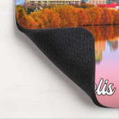 Sunset over Indianapolis, Indiana, Verenigde State Muismat (Hoek)