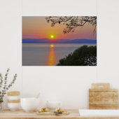 Sunset over Kehria 2 Poster (Keuken)