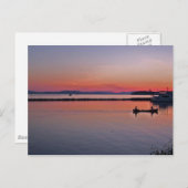Sunset over Lake ChamPlavlam Briefkaart (Voorkant / Achterkant)