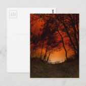 Sunset over Lake Michigan dunne Briefkaart (Voorkant / Achterkant)