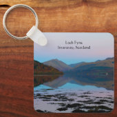 Sunset over Loch Fyne, Scotland Keyring Sleutelhanger (Voorkant)