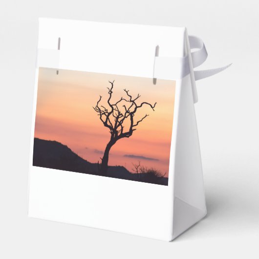 Sunset over Madikwe Bedankdoosjes (Achterkant)