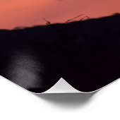 Sunset over Madikwe Perfect Poster (Hoek)