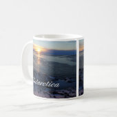 Sunset over McMurdo Sound, Antarctica Koffiemok (Voorkant links)