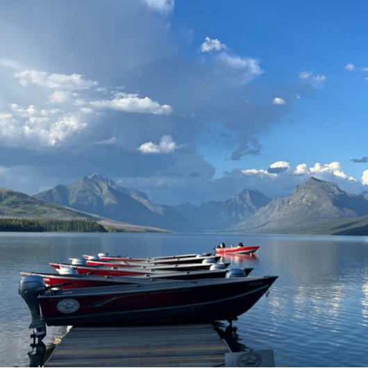 Sunset over Montana Notitiekaartje