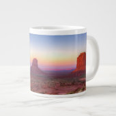 Sunset Over Monument Valley Arizona Grote Koffiekop (Voorkant rechts)