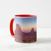 Sunset Over Monument Valley Arizona Mok (Voorkant links)