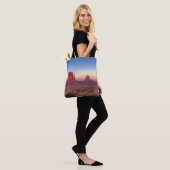 Sunset Over Monument Valley Arizona Tote Bag (Op model)