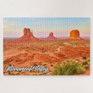 Sunset Over Monument Valley, Arizona, Verenigde St Legpuzzel