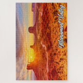 Sunset Over Monument Valley, Arizona, Verenigde St Legpuzzel (Verticaal)