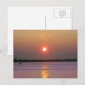 Sunset over New Jersey Briefkaart (Voorkant / Achterkant)