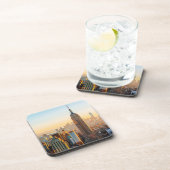 Sunset Over New York Bier Onderzetter (Rechterzijde)