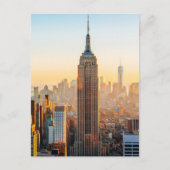 Sunset Over New York Briefkaart (Voorkant)