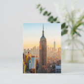Sunset Over New York Briefkaart (Staand voorkant)