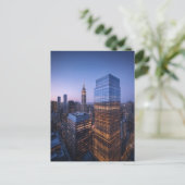 Sunset Over New York Briefkaart (Staand voorkant)