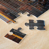 Sunset Over New York Legpuzzel (Zijkant)