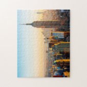 Sunset Over New York Legpuzzel (Verticaal)